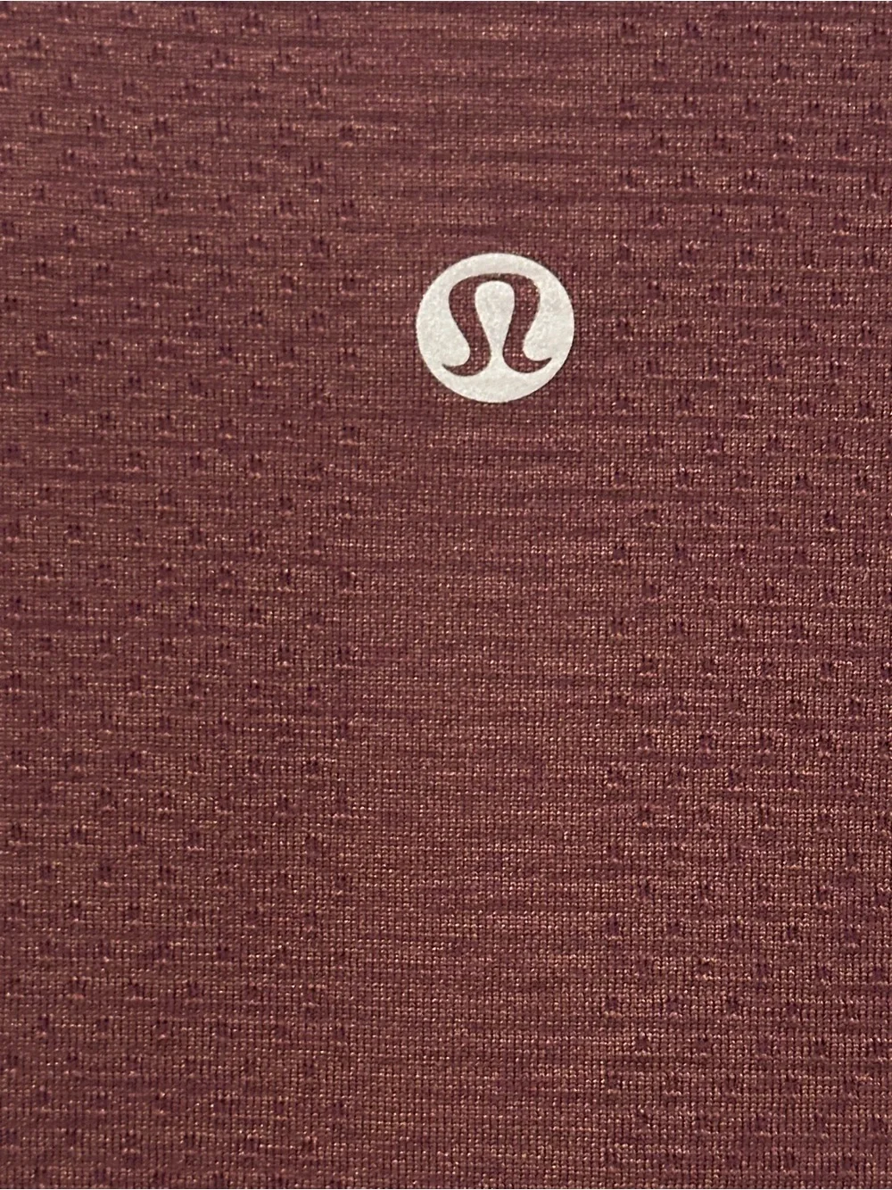 Lululemon Sleeveless Seamless Tank Top Brown Burgundy Size M - Picture 5 of 5